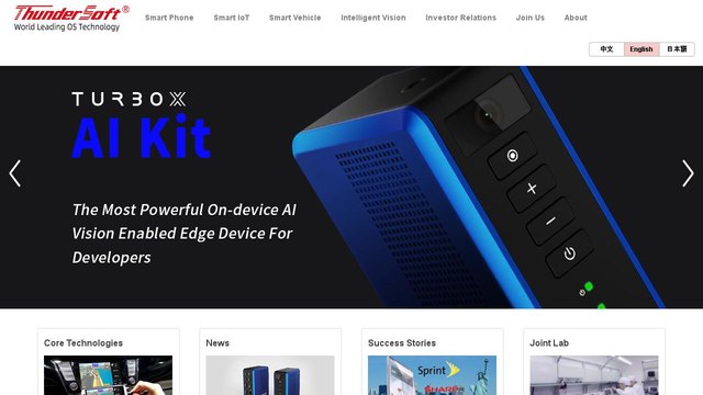 ThunderSoft官网介绍