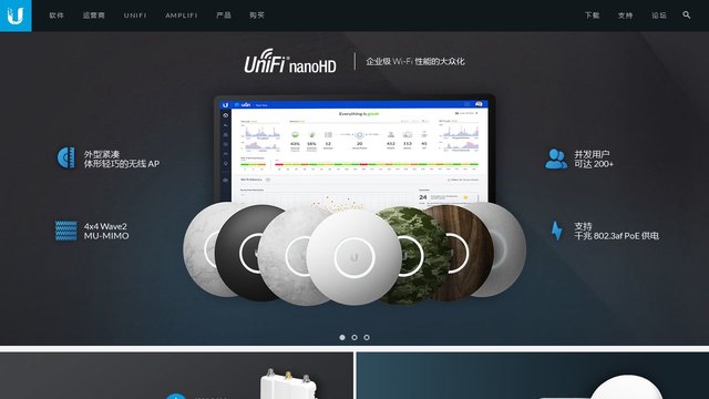 UBNT官网介绍
