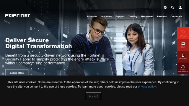 Fortinet官网介绍