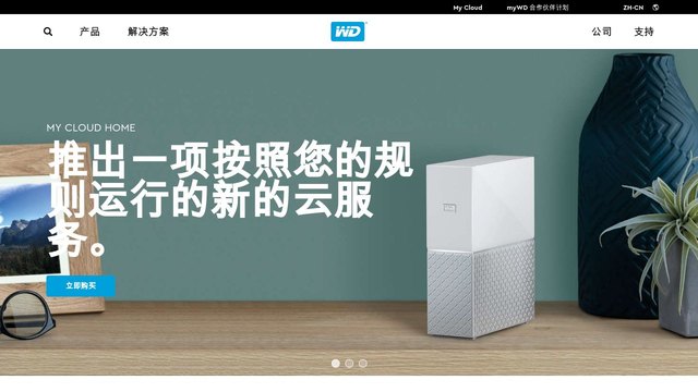 西部数据官网介绍