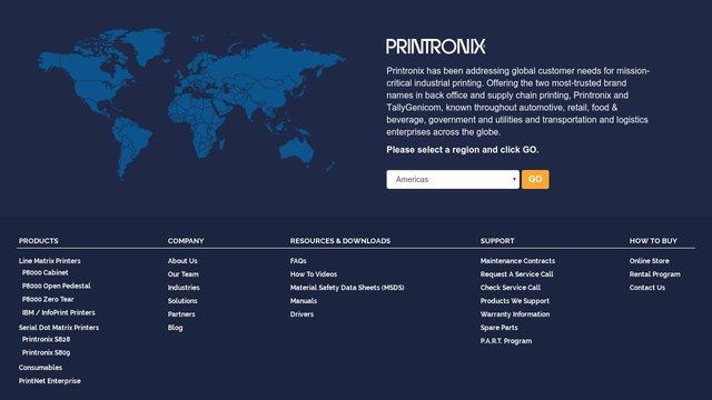 Printronix官网介绍