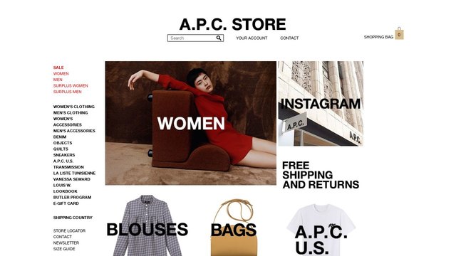 A.P.C. 官方网站