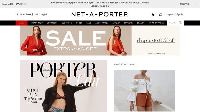 NetAPorter官网介绍