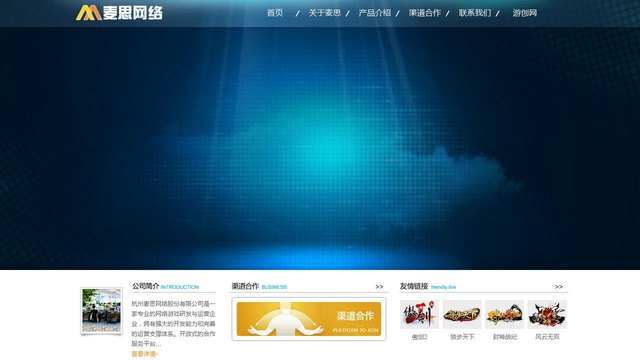 麦思网络官网介绍
