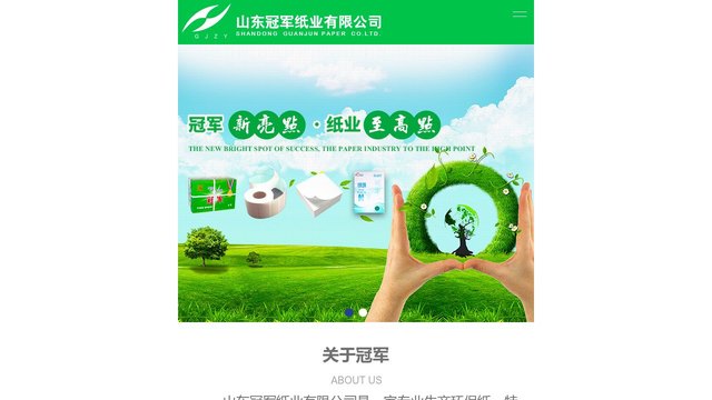 冠军纸业官网介绍