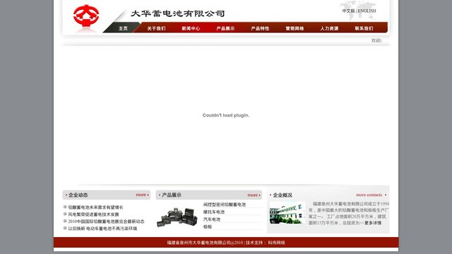 大华蓄电池官网介绍